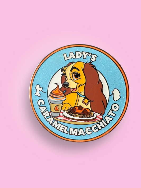 Disney Lady and the Tramp Lady "Pawbucks" Fantasy Pin