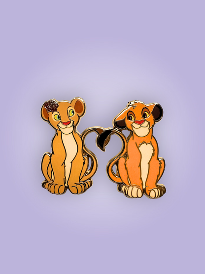 Disney Lion Kings Nala & Simba "Purrfect Together" Fantasy Pin