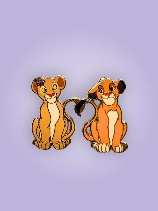 Disney Lion Kings Nala & Simba "Purrfect Together" Fantasy Pin