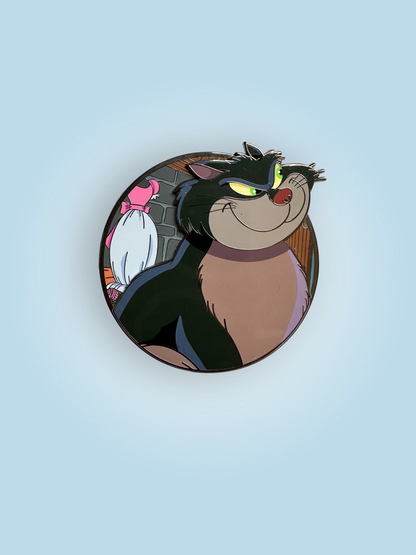 Cinderellas Lucifer Profile "Enchanted Expressions" Fantasy Pin