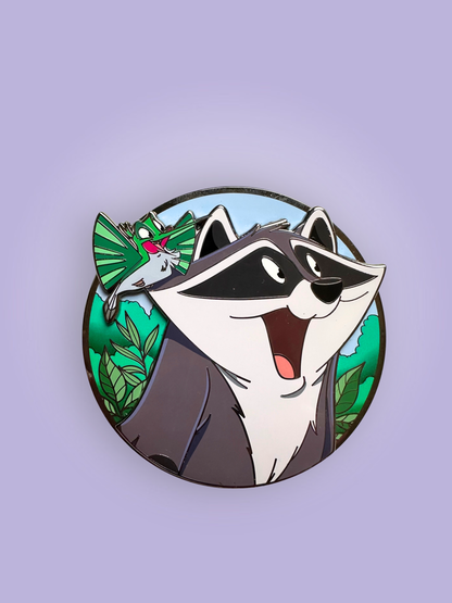 Meeko & Flint Profile "Enchanted Expressions" Fantasy Pin