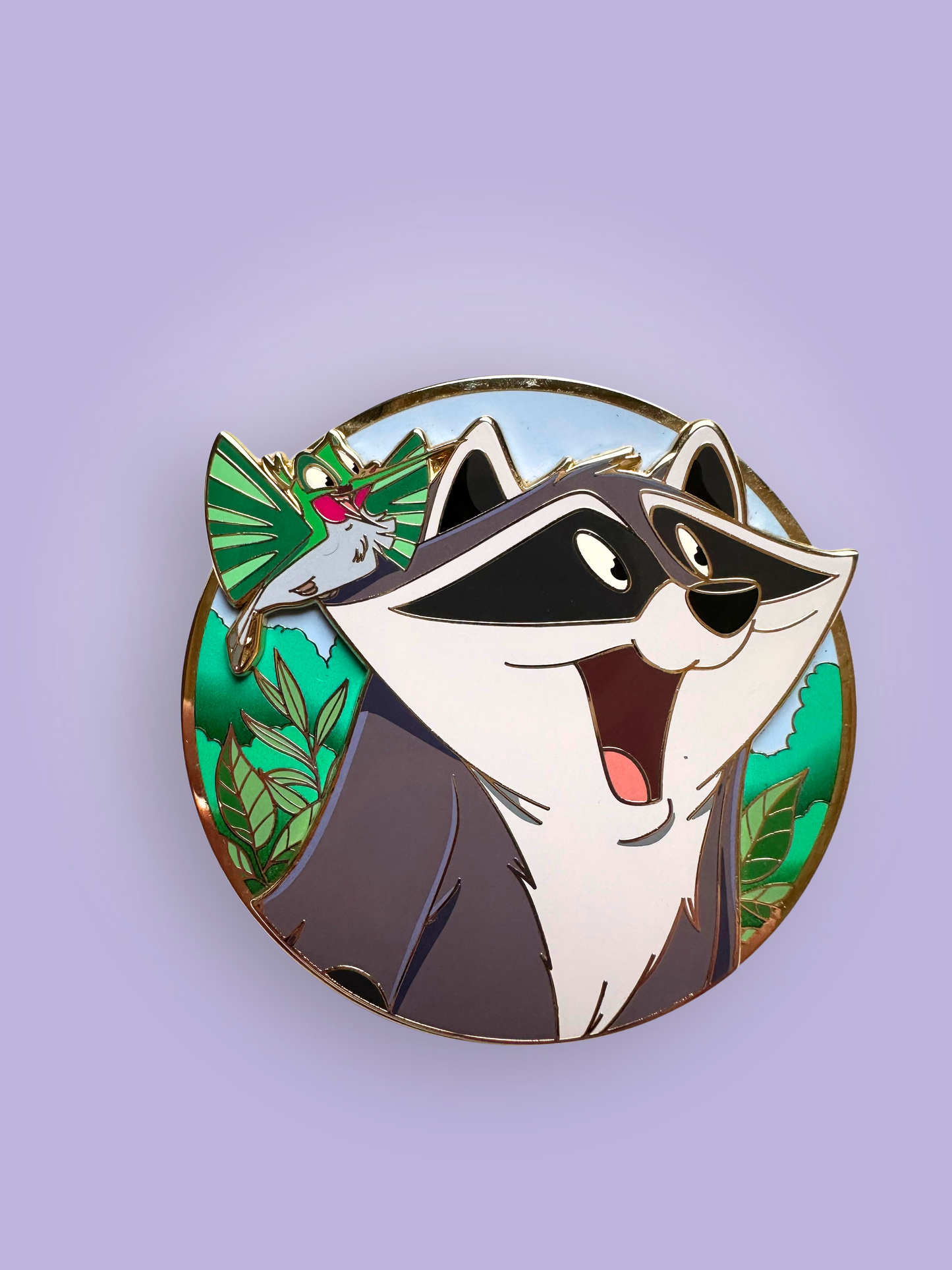 Meeko & Flint Profile "Enchanted Expressions" Fantasy Pin