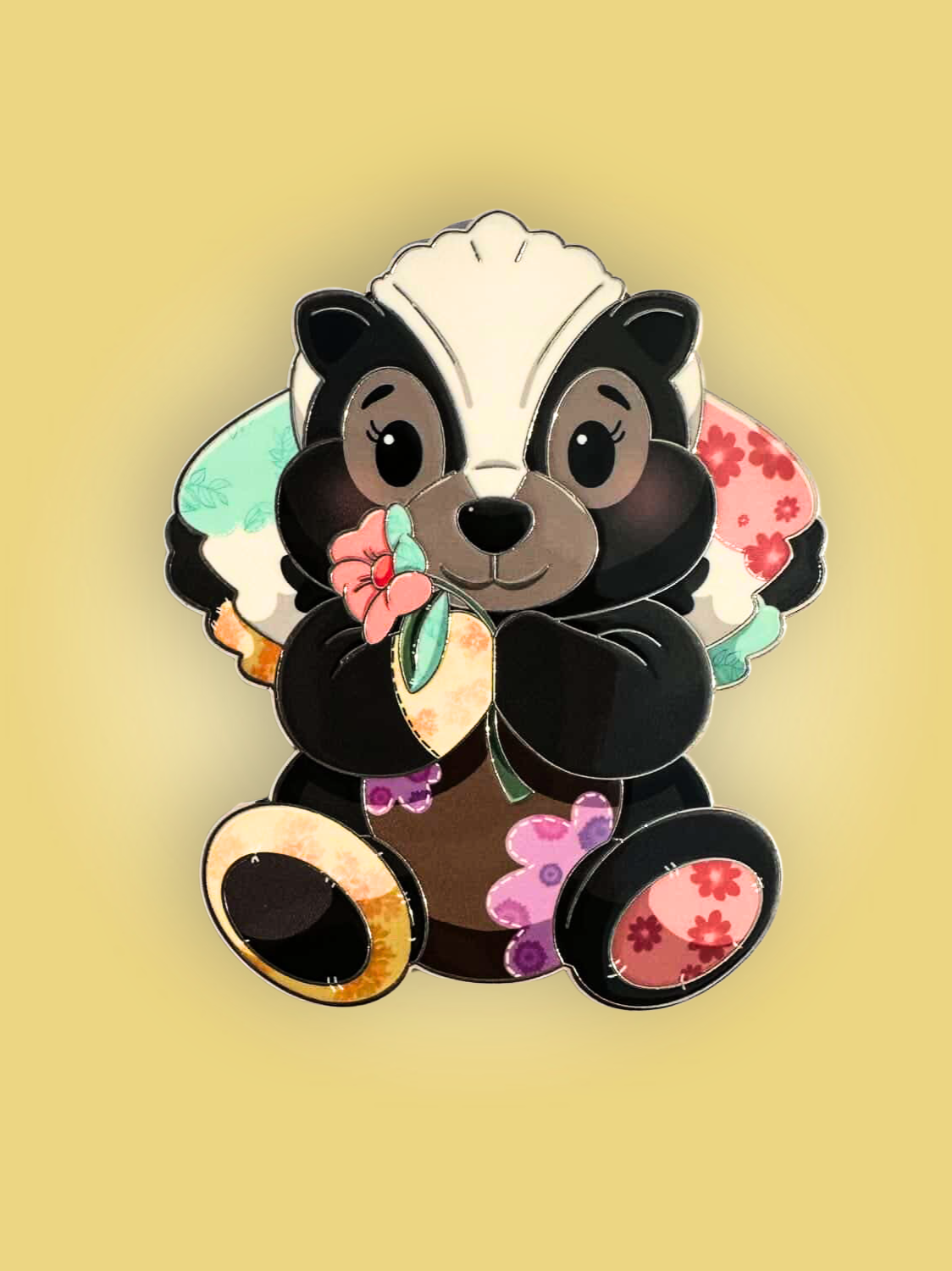Plushie Patch Pals - Flower Fantasy Pin