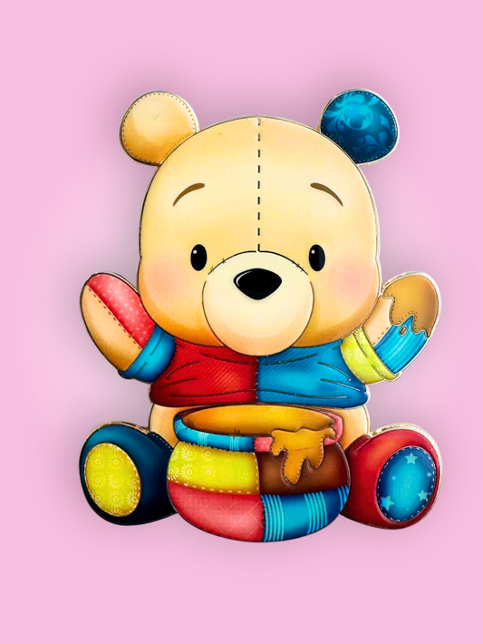 Plushie Patch Pals - Pooh Fantasy Pin
