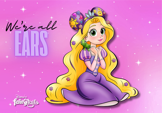 PRESALE - "We're All Ears" Rapunzel Fantasy Pin