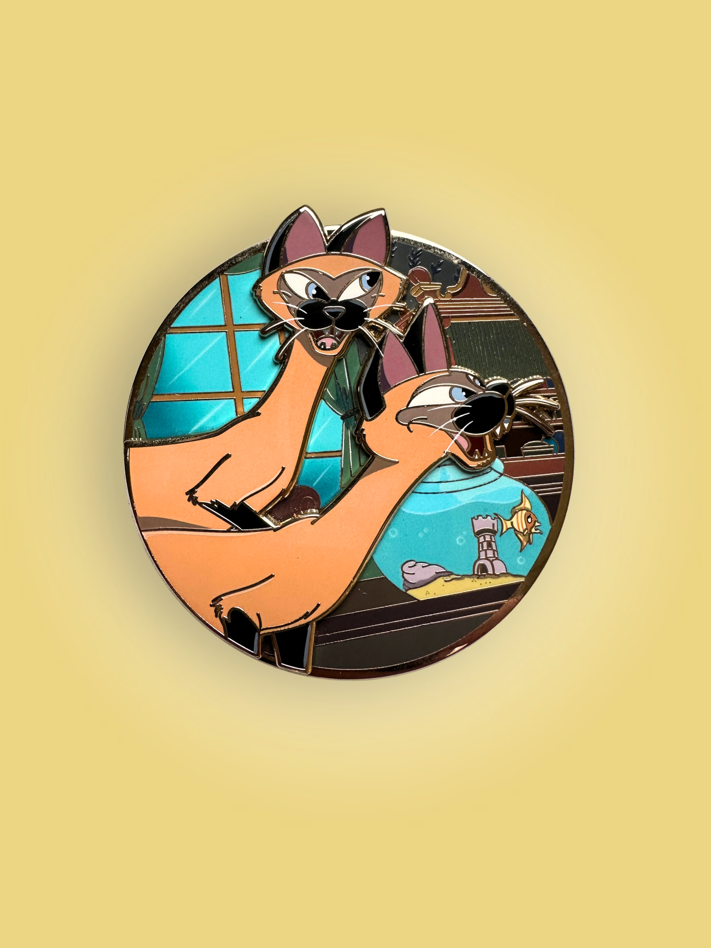 Disney Si & Am Profile "Enchanted Expressions" Fantasy Pin