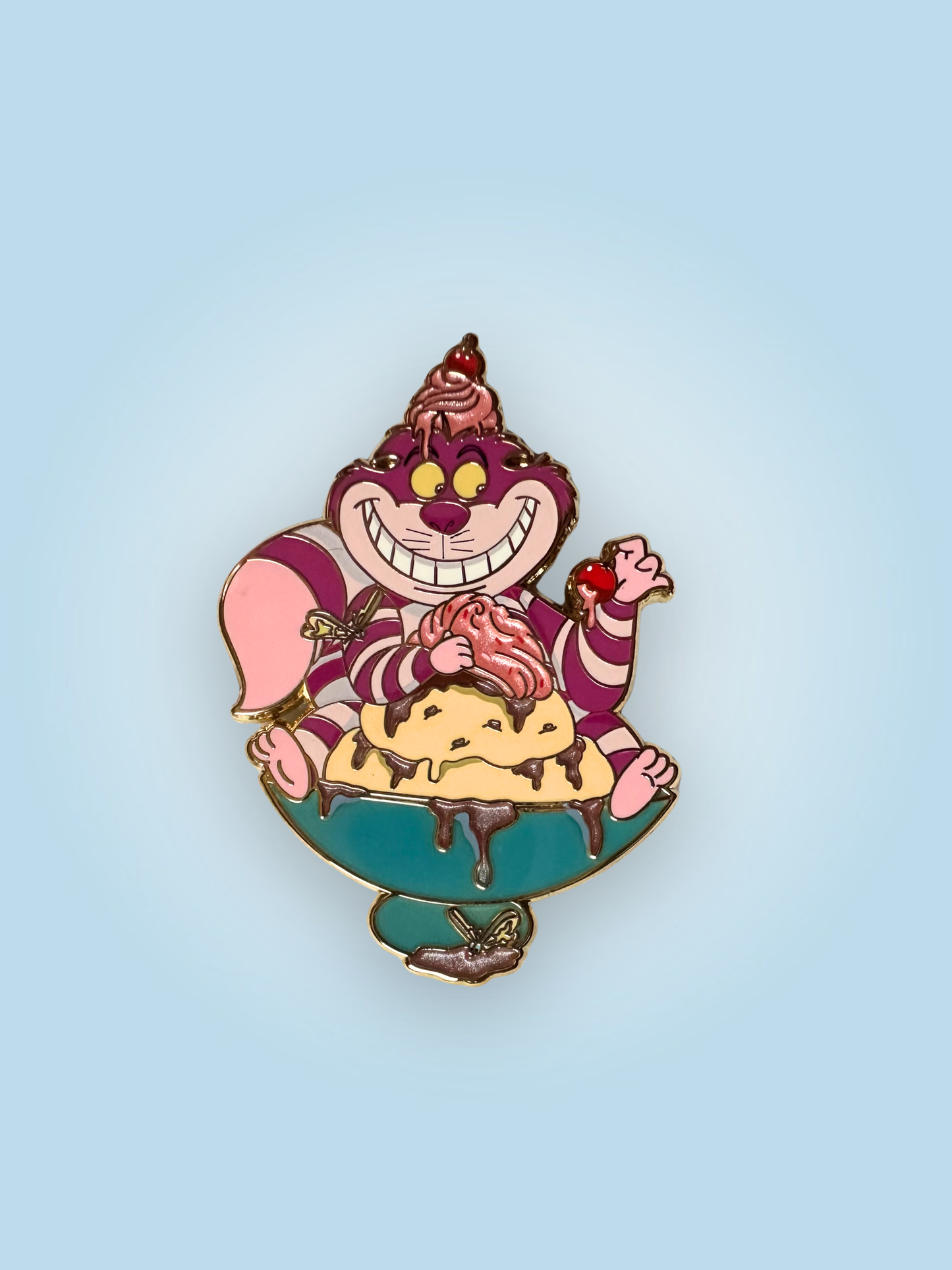Sweet Tails Cheshire Cat Fantasy Pin