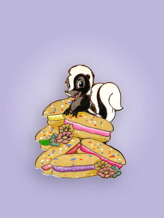 Sweet Tails Flower Fantasy Pin