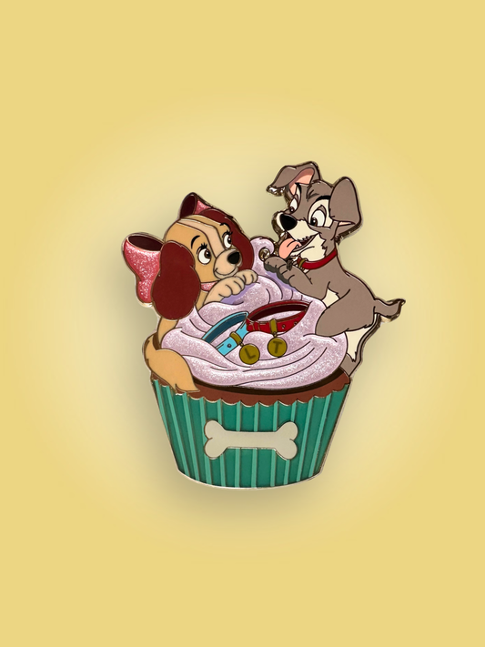 Sweet Tails Lady & the Tramp Fantasy Pin