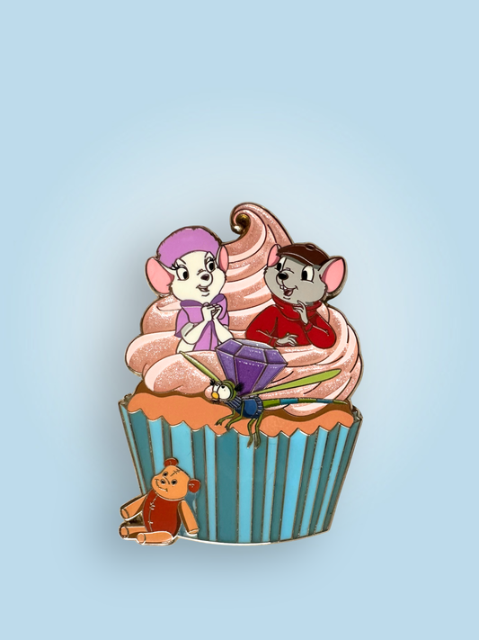 Sweet Tails Bernard & Bianca Fantasy Pin
