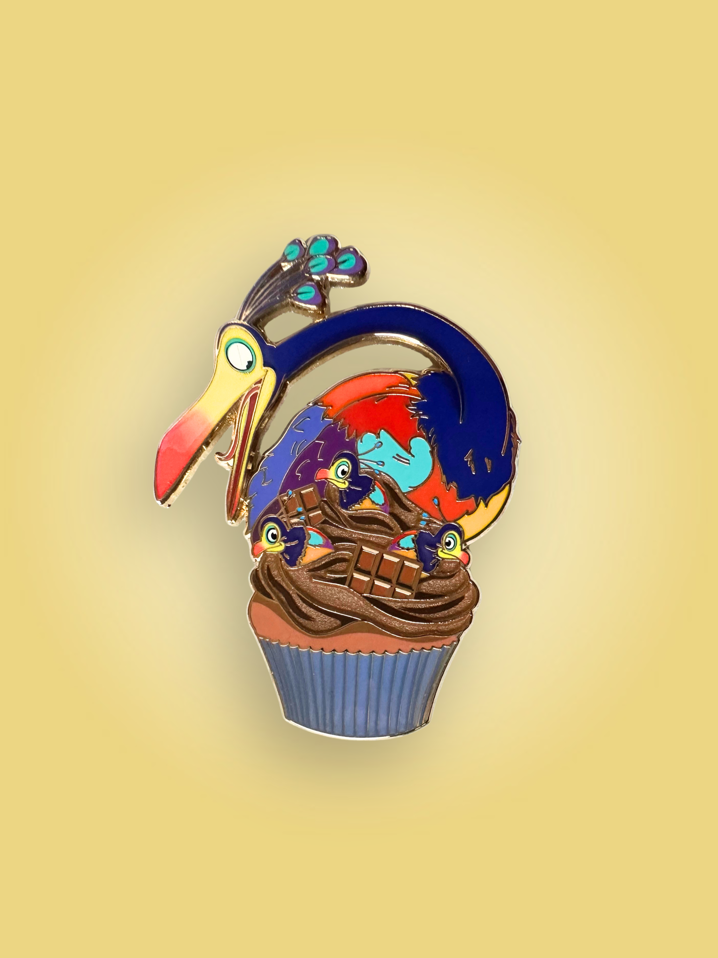 Sweet Tails Kevin & Babies Fantasy Pin