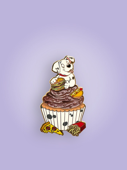 Sweet Tails Roly Dalmatian Fantasy Pin