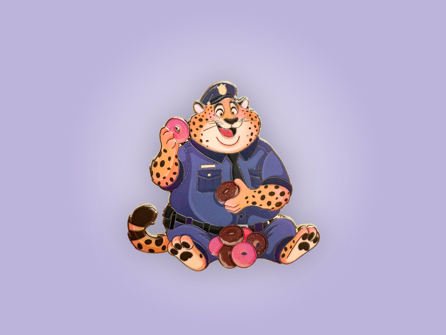 Tails & Treats Zootopia Clawhauser Fantasy Pin