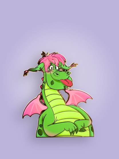 Wild Expressions Elliot Dragon Fantasy Pin