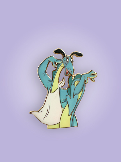 Wild Expressions The Reluctant Dragon Fantasy Pin