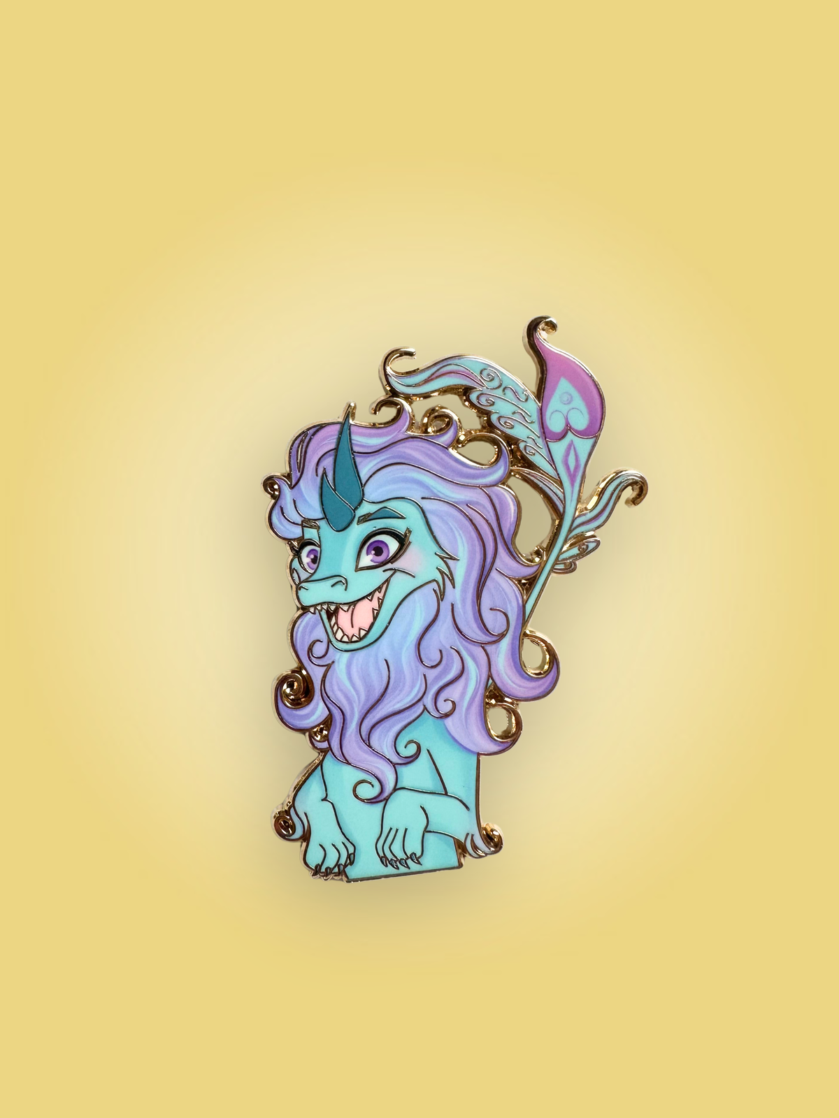 Wild Expressions Sisu Dragon Fantasy Pin