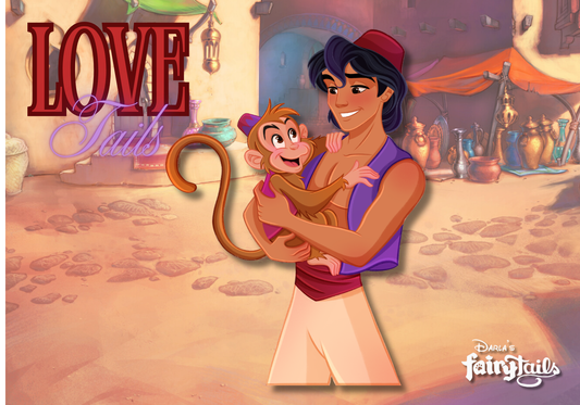 PRESALE - "Love Tails" Aladdin & Abu Fantasy Pin