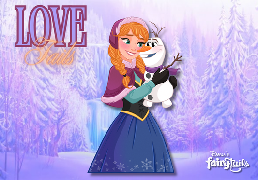PRESALE - "Love Tails" Anna & Olaf Fantasy Pin