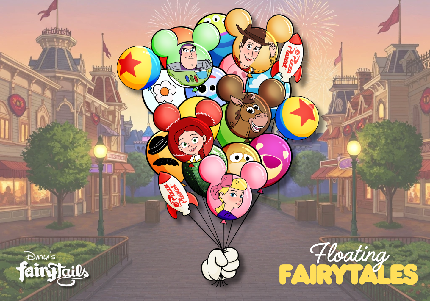 PRESALE - "Floating Fairytales" Toy Story Fantasy Pin