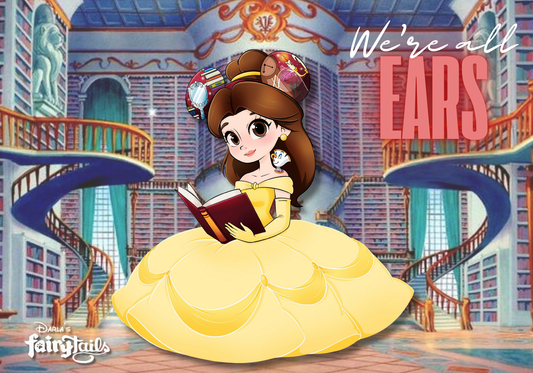 "We're All Ears" Belle Fantasy Pin