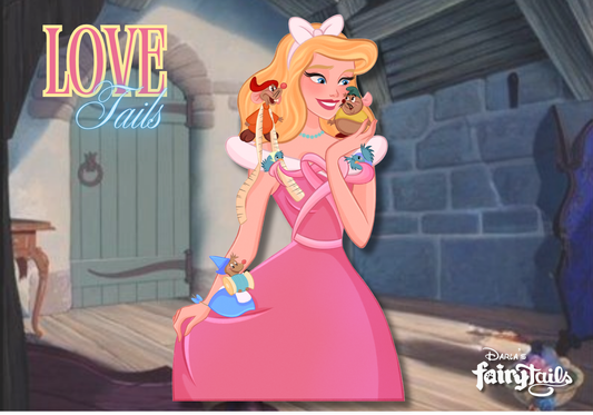 PRESALE - Love Tails Cinderella & Mice Fantasy Pin