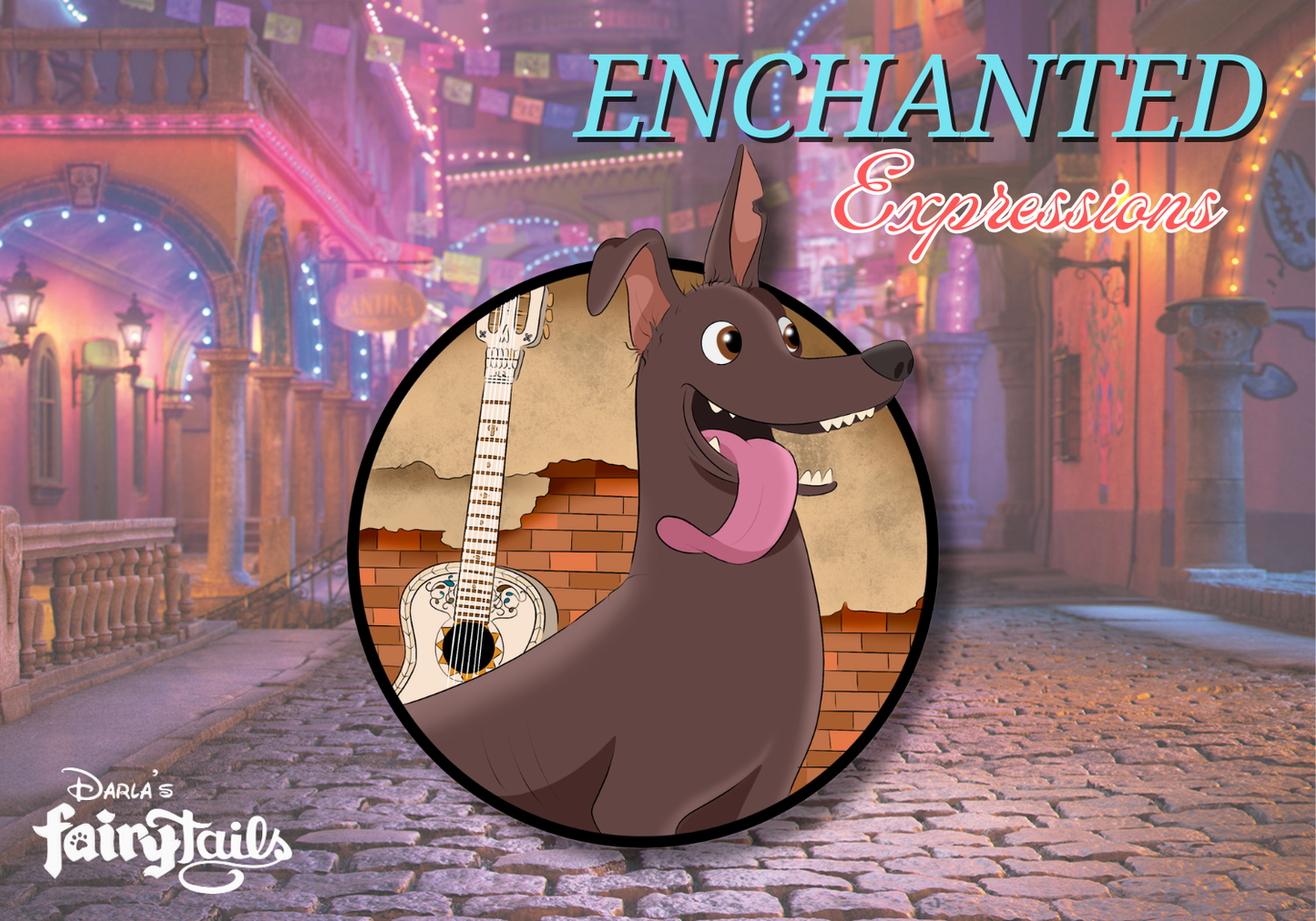 PRESALE - “Enchanted Expressions"  Dante Profile Fantasy Pin