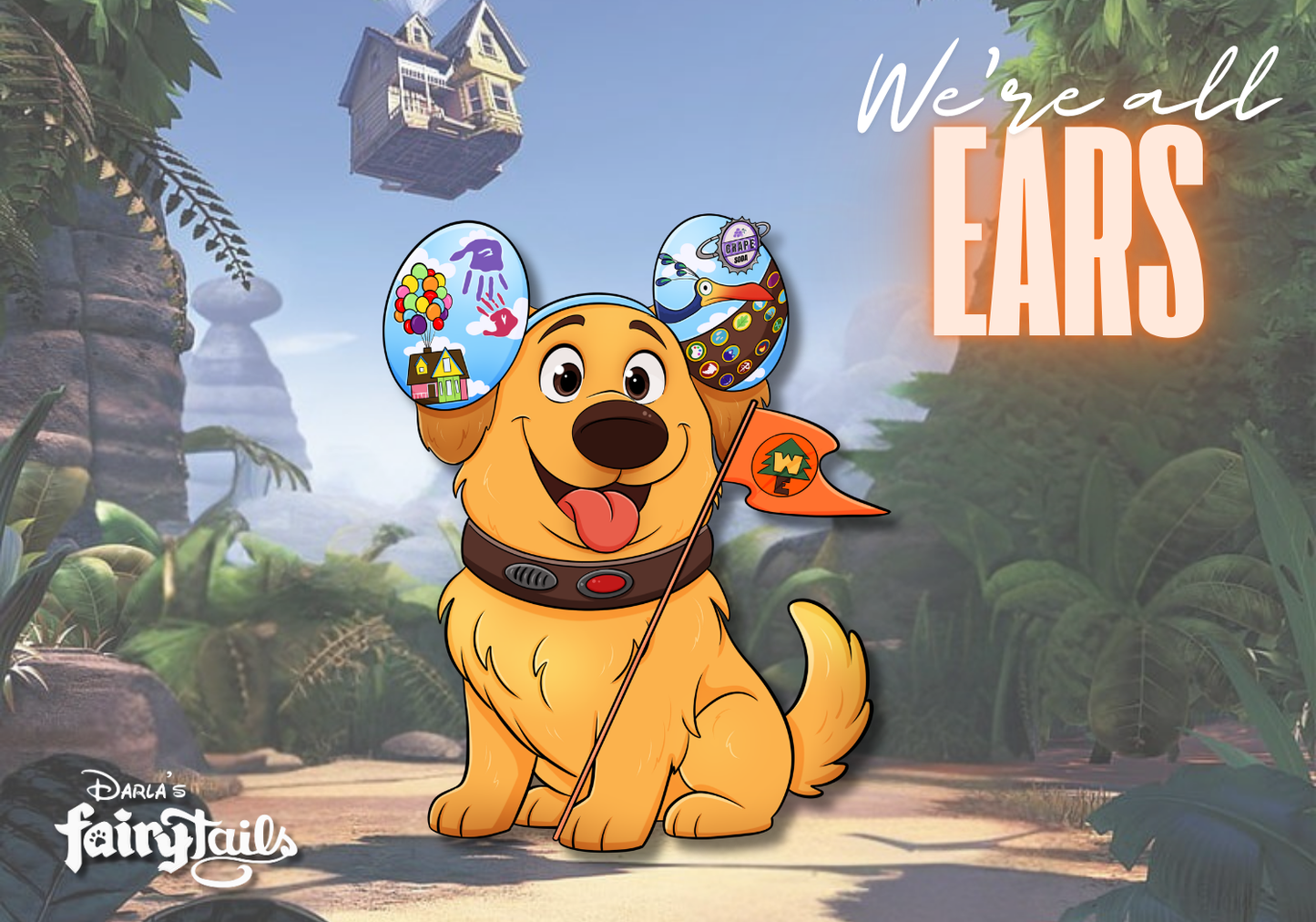 PRESALE - "We're All Ears" Dug Fantasy Pin