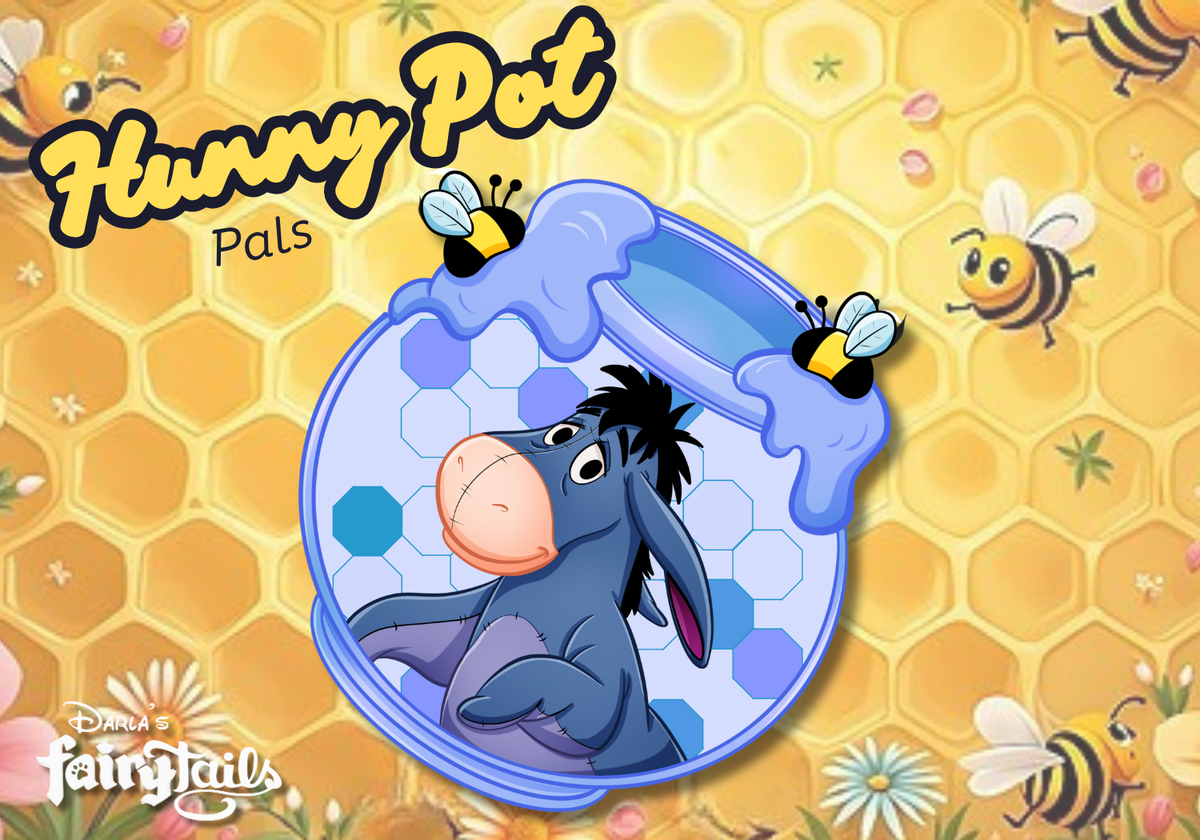PRESALE - "Hunny Pot Pals" Eeyore Fantasy Pin