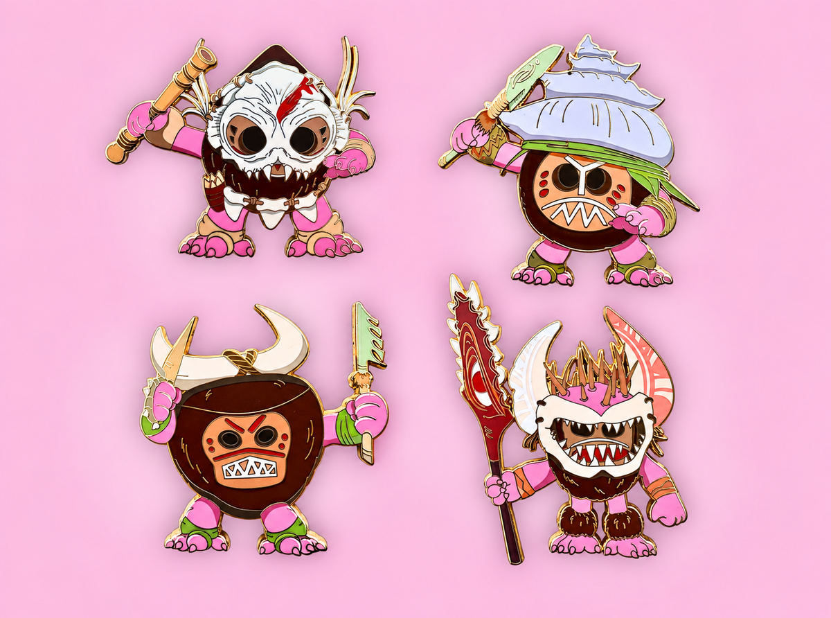 Kakamora Crew Moana Fantasy Pin