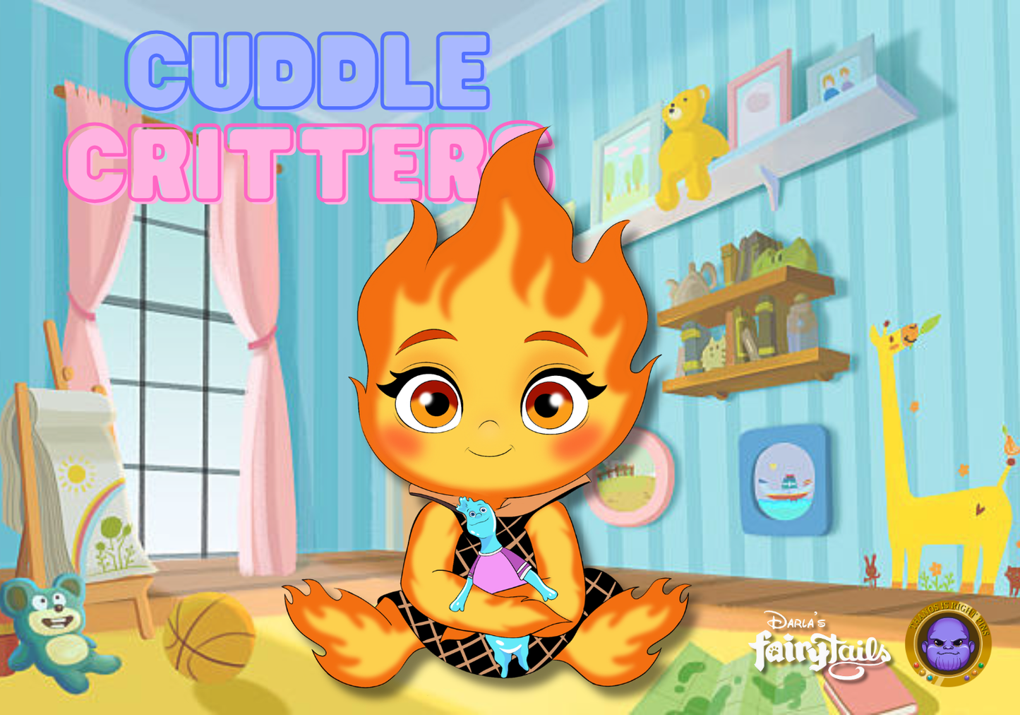 PRESALE -“Cuddle Critters” Series 4 Fantasy Pins