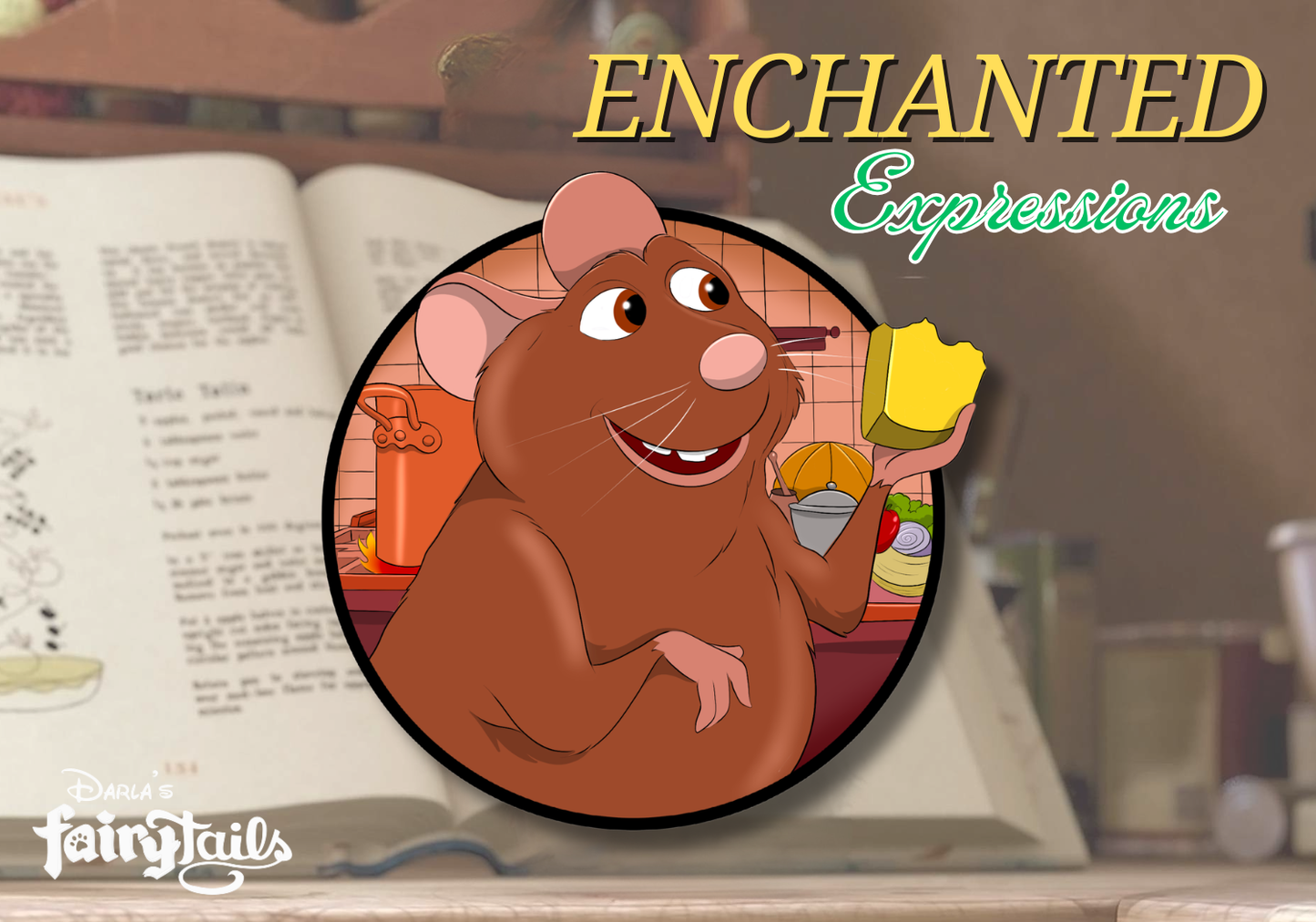 PRESALE - “Enchanted Expressions" Emil Profile Fantasy Pin