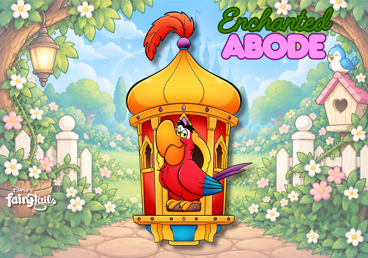PRESALE - “Enchanted Abode” Iago Inspired Fantasy Pin