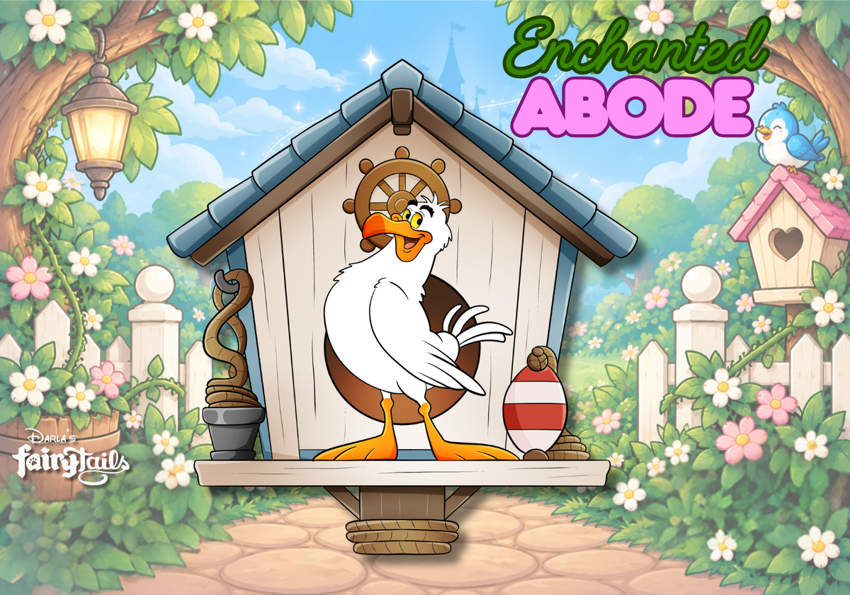 PRESALE - “Enchanted Abode” Scuttle Inspired Fantasy Pin