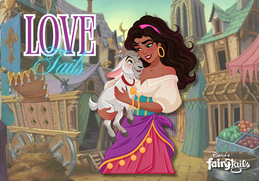 PRESALE - "Love Tails"  Esmerelda & Djali Fantasy Pin