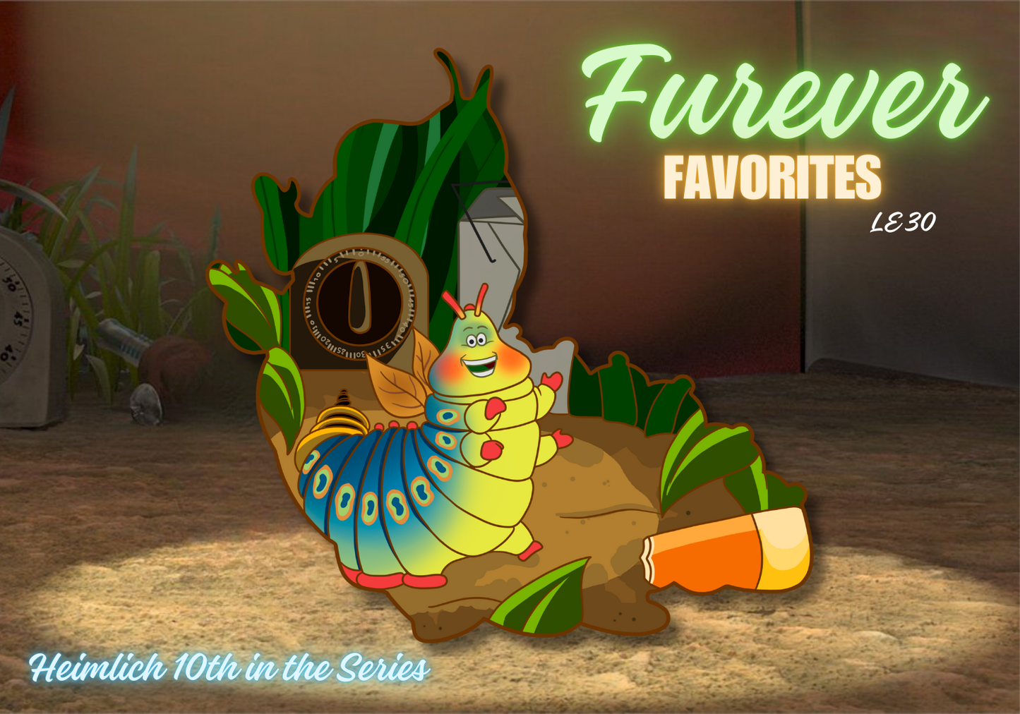 PRESALE - Disney Heimlich Bugs Life  "Furever Favorites" Fantasy Pin