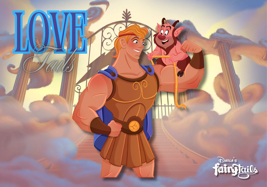 PRESALE - "Love Tails" Hercules & Phil Fantasy Pin