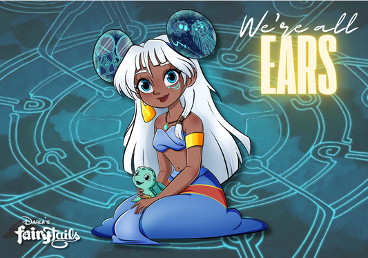 "We're All Ears" Kida Fantasy Pin