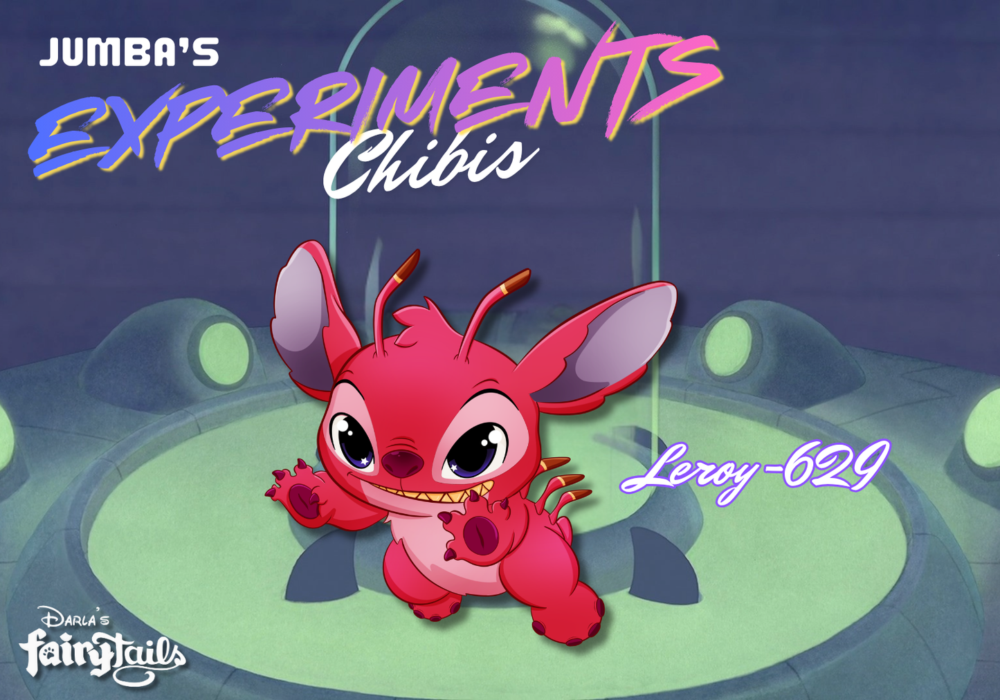 PRESALE - Jumba's Experiments Chibi Series 1 Fantasy Pins