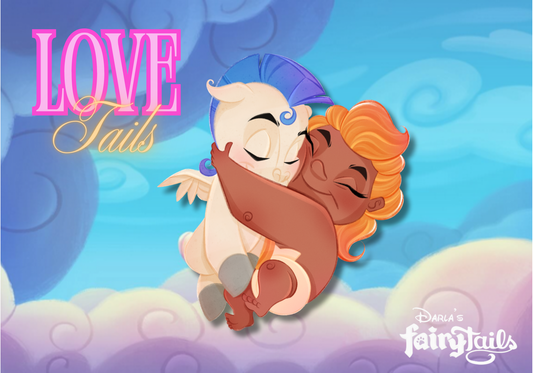 PRESALE - "Love Tails" Baby Hercules & Pegasus Fantasy Pin