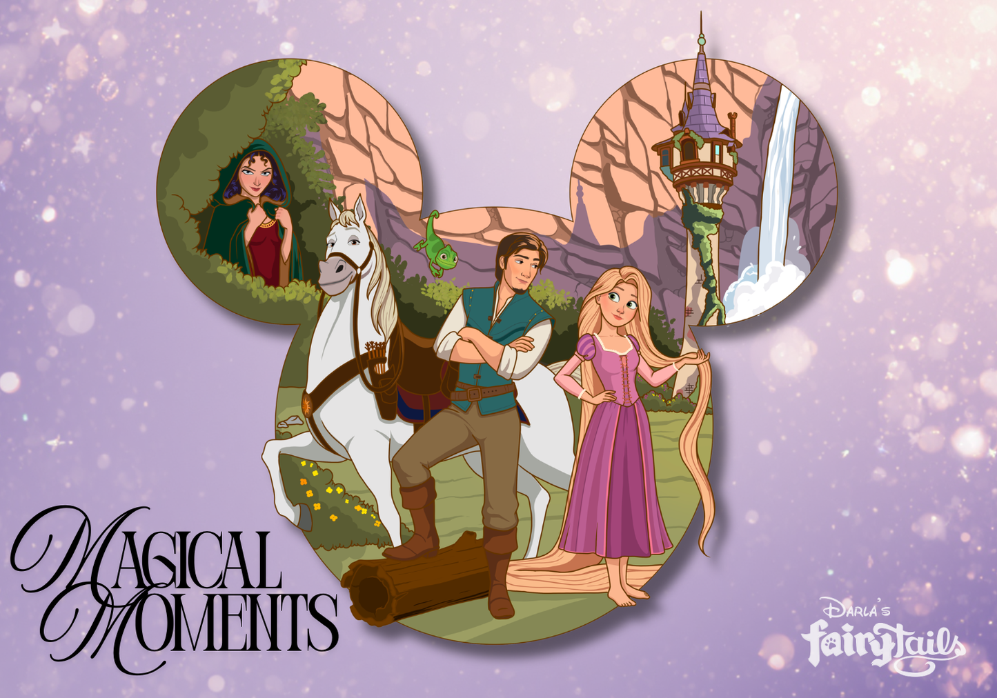 PRESALE - “Magical Memories" Rapunzel Fantasy Pin