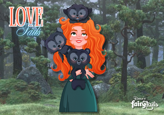 PRESALE - Love Tails Merida & Brothers Fantasy Pin