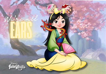 "We're All Ears" Mulan Fantasy Pin