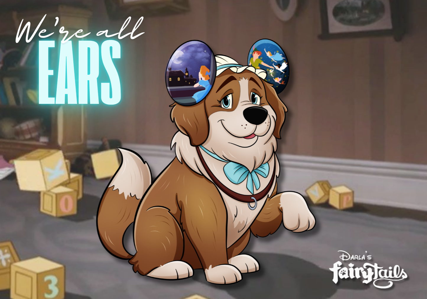 PRESALE - "We're All Ears" Nana Fantasy Pin