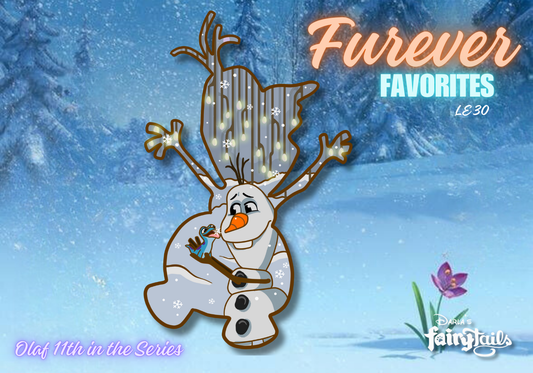 PRESALE - Disney Olaf & Bruni  "Furever Favorites" Fantasy Pin