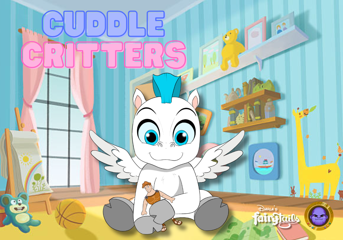 PRESALE -“Cuddle Critters” Series 4 Fantasy Pins