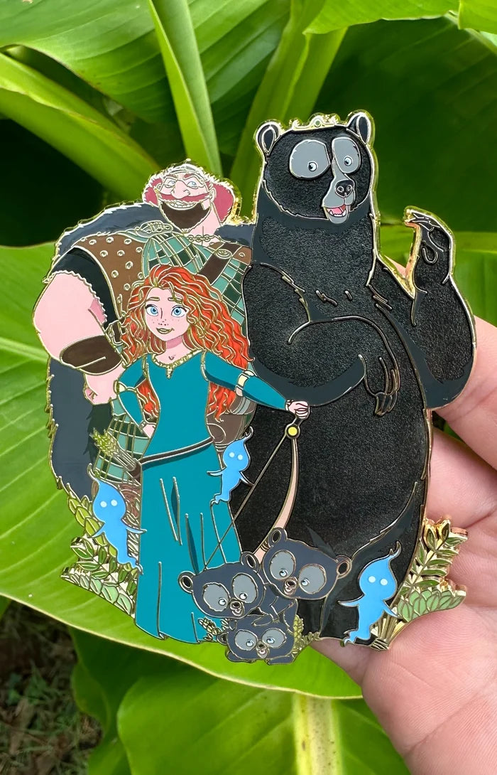 Brave Clan Dunbroch - Merida LE30 Fantasy Pin by The Pin Coop