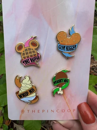 Disney Snarky Snacks Mini Pins LE100 Fantasy Pin by The Pin Coop