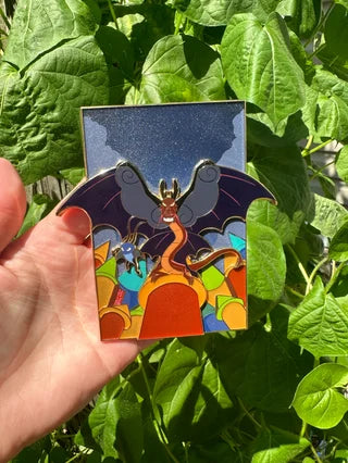 Mushu "Your Worst Nightmare"LE50 Fantasy Pin by The Pin Coop