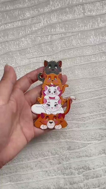 “Totem Tails” Aristocats Fantasy Pin