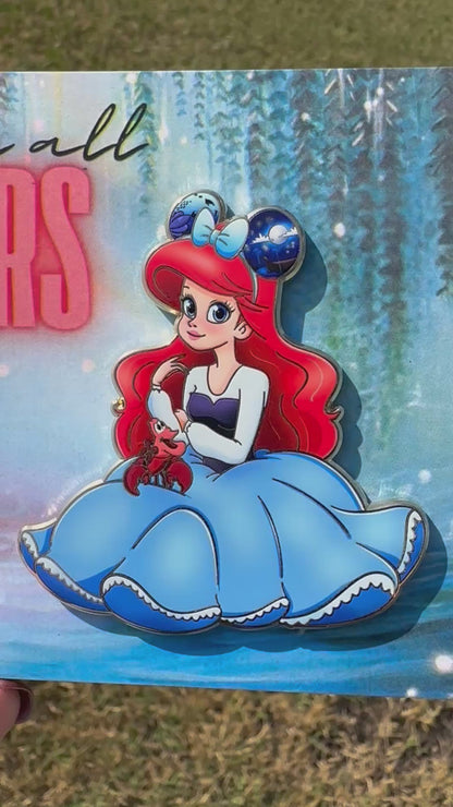 "We're All Ears" Ariel Fantasy Pin
